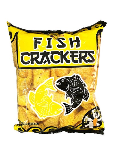 Buy Fish Crackers Salt And Vinegar Flavour 100grams in UAE