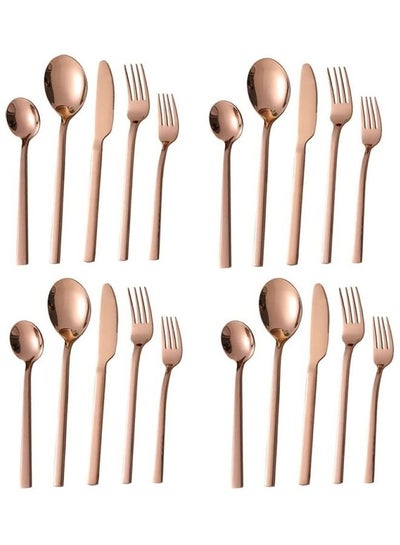 Buy 20-Piece Cutlery Set Multicolour in UAE