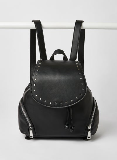 Buy Studded Backpack Black in UAE