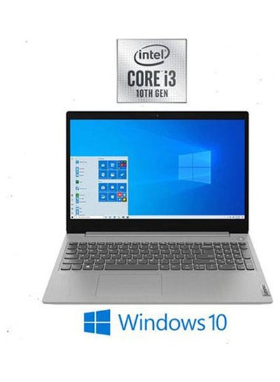 Buy IdeaPad 3 With 15.6 Inch Full HD Display, 10th Gen Core i3 1005G Processor/8GB RAM/256GB SSD/Integrated UHD Graphics/Windows 10 English/Arabic Platinum Grey in UAE