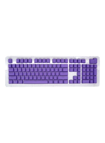 Buy 104 Keys Mechanical Keyboard Purple in UAE