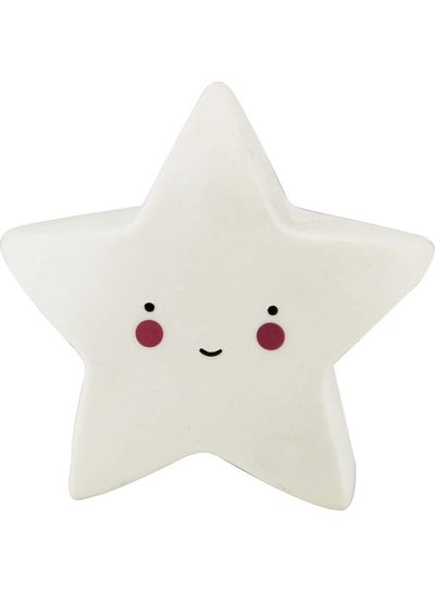 Buy Home Star Shape LED Night Light White in UAE