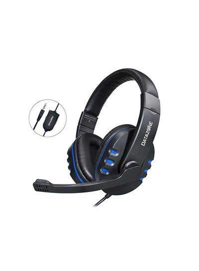 Buy Wired Professional Gaming Headset 3.5 mm Noise Reduction For Smart Devices, PC, Laptop, PlayStation, Xbox DZ-900i in Saudi Arabia