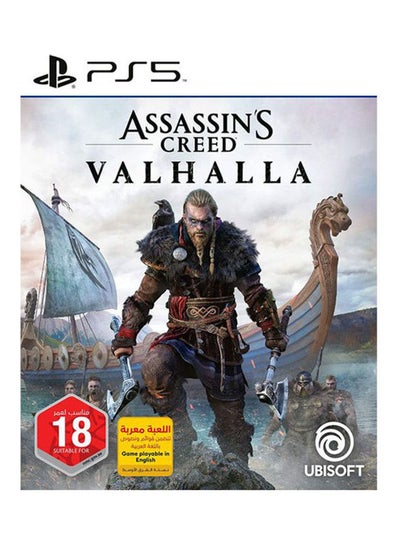 Buy Assassin’s Creed Valhalla - English/Arabic - (UAE Version) - PlayStation 5 (PS5) in Saudi Arabia