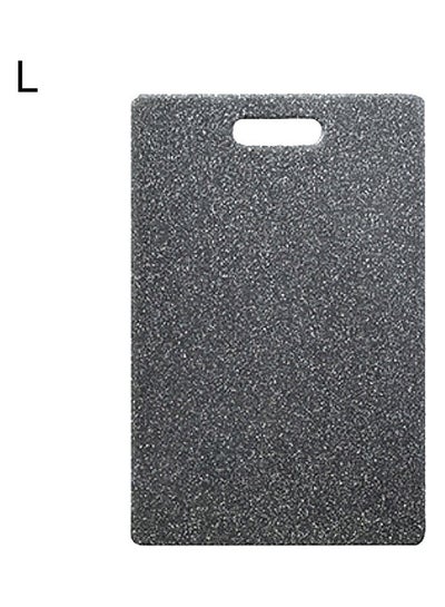 Buy Imitation Marble Cutting Board Black 30.1x20.3x0.5cm in UAE