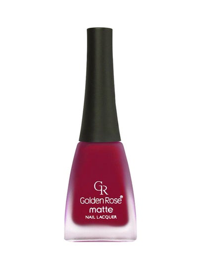 Buy Matte Nail Lacquer Red No 3 in UAE