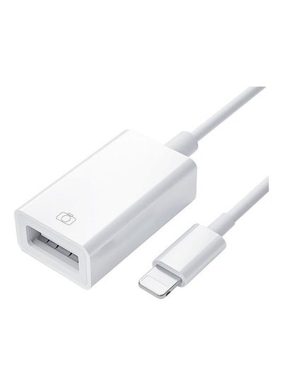 Buy Lightning OTG Super Fast Data Transmission White in UAE