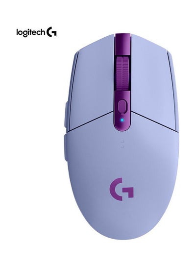 Buy Wireless Lightspeed Gaming Mouse Purple/Blue in Saudi Arabia