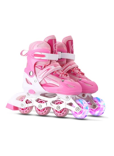 اشتري Adjustable Inline Skates With Light Up Wheels M في السعودية