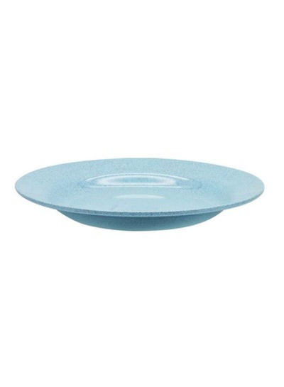 Buy Dinewell Speckle Melamine Rim Soup Plate Blue 10.5inch in UAE