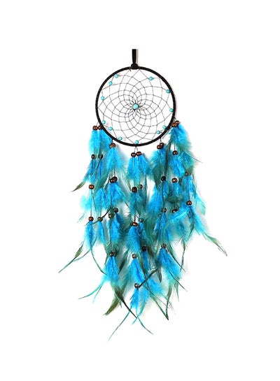 اشتري Indian Feather Dream Catcher Pendant With Led Light Multicolour 60سم في السعودية