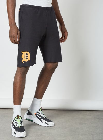 Buy Detroit MLB Reverse Weave Shorts Black in UAE