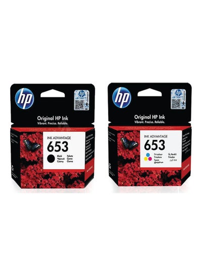 Buy 2-Pack Original Ink Cartridge for Printer Multicolour in Saudi Arabia