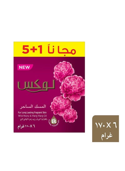 Buy 6-Piece Soap Bar Tempting Musk 170grams in Saudi Arabia