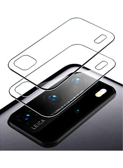 Buy Double Layer Camera Lens Screen Protector For Huawei P40 Pro Clear in Saudi Arabia
