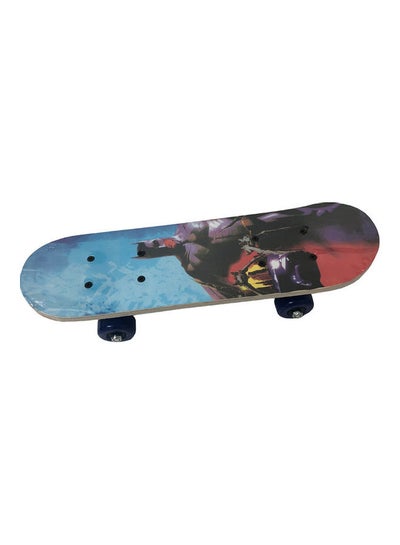 Buy Batman Design Wooden Skateboard  For Kids in Saudi Arabia
