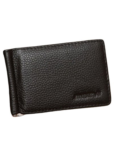 Buy Ultra Thin Leather Wallet Black in UAE