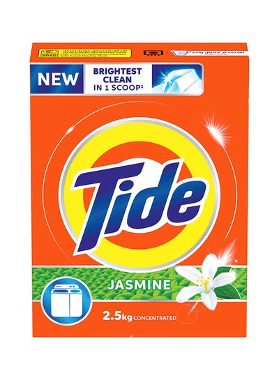 Buy Powder Detergent Jasmine Scent White 2.5kg in Saudi Arabia