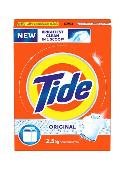 Buy Powder Detergent Original Scent White 2.5kg in Saudi Arabia
