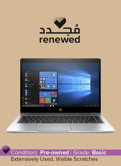 Buy Renewed - Elitebook 840 G5 (2019) Laptop With 14-Inch Display,Intel Core i5 Processor/8th Gen/8GB RAM/256GB SSD/Integrated Graphics Silver in Saudi Arabia