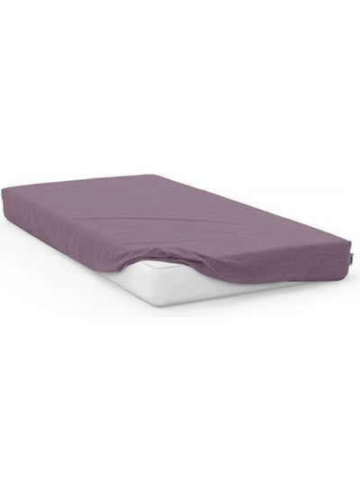 Buy Bed Sheet, Fitted, Fashion, 150 Tc Cotton Purple 160x200cm in Egypt