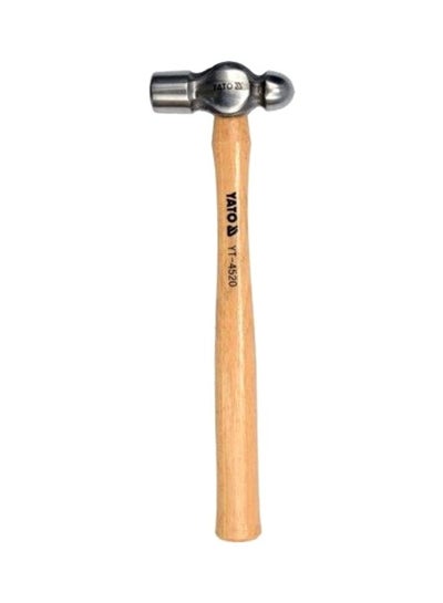 Buy Heavy Duty Hammer Wooden Handle Beige/Silver in UAE