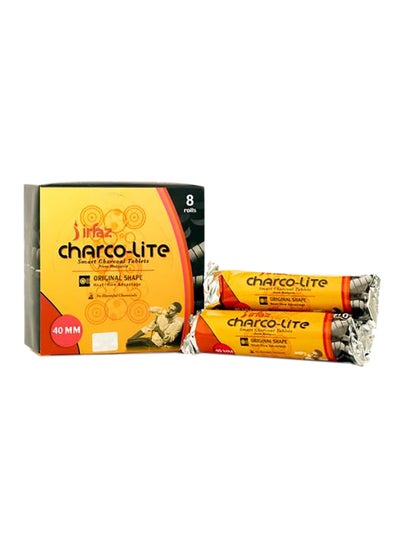 Buy 80-Piece Charco Lite Smart Charcoal Tablets Black in UAE