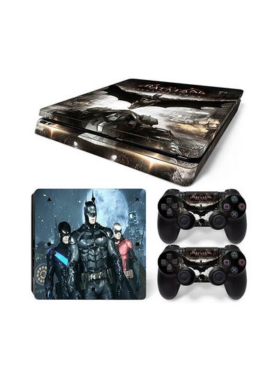 Buy Console And Controller Sticker Set For PlayStation 4 Slim Batman in UAE