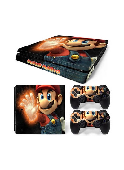 Console And Controller Sticker Set For PlayStation 4 Slim Super Mario price  in UAE, Noon UAE