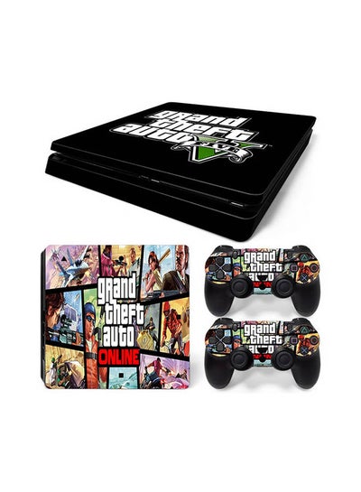 Playstation 4 Sticker Gta 5, Gta 5 Ps4 Edition Premium