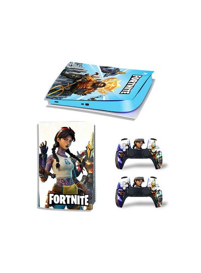 Buy Console And Controller Sticker Set For PlayStation 5 Digital Version Fortnite in UAE
