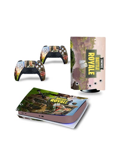 Buy Console And Controller Sticker Set For PlayStation 5 Disc Version Battle Royale in UAE