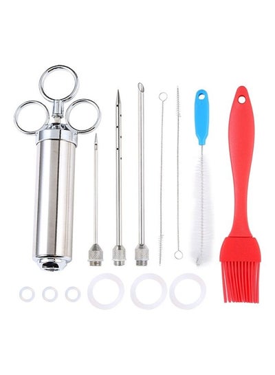 Buy Barbecue Seasoning Syringe Set Multicolour in Saudi Arabia