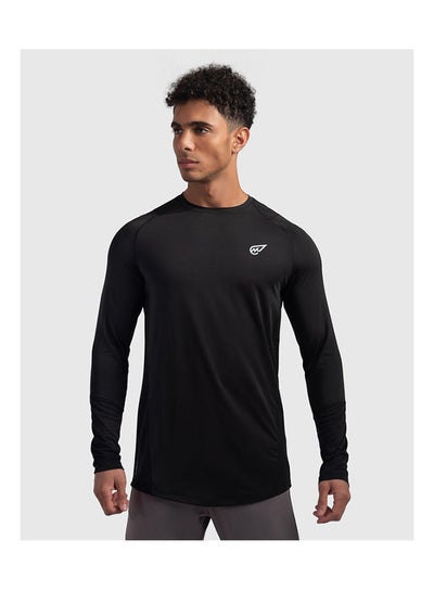 Buy Offence Long Sleeve T-Shirt Black in Egypt