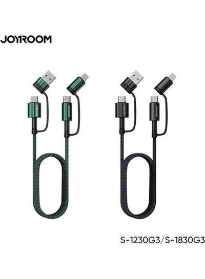 Buy 4 In 1 Multifunction Data Cable Green in Egypt