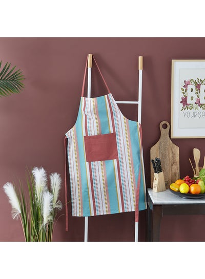 Buy Payton Printed Cotton Apron Multicolour 60cm in Saudi Arabia