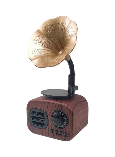 Retro Phonograph Style Portable Bluetooth Wireless Speaker ...