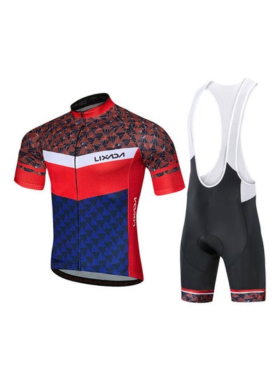 Buy Cycling Jersey And Padded Bib Short Set in Saudi Arabia