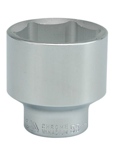 Buy Hexagonal Socket 55mm 3/4-InchDr YT-1328 Silver in UAE