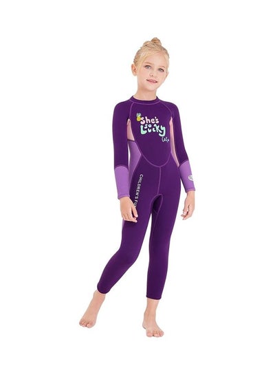 Buy One Piece Quick Dry Thermal Swimsuit XXL in UAE