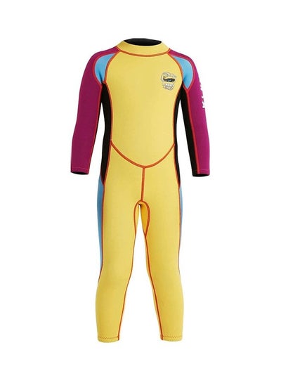 Buy One Piece Quick Dry Thermal Swimsuit 4-5 Years in UAE