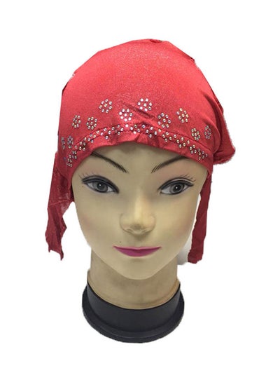 Buy Stylish Comfortable Bonnet Cap Red in Saudi Arabia