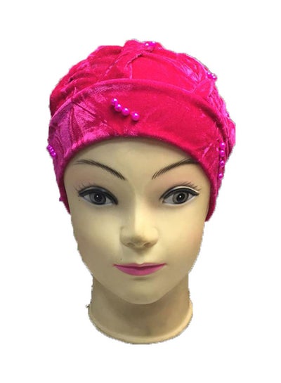 Buy Stylish Comfortable Bonnet Cap Pink in Saudi Arabia