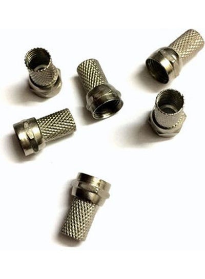 Buy F Connector For Wire Satellite Silver in Egypt