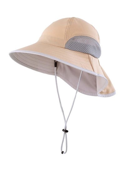 Buy Neck Flap Sun Protection Hat in Saudi Arabia