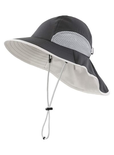 Buy Neck Flap Sun Protection Hat in Saudi Arabia