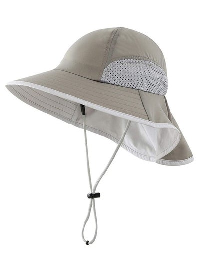 Buy Neck Flap Sun Protection Hat in Saudi Arabia