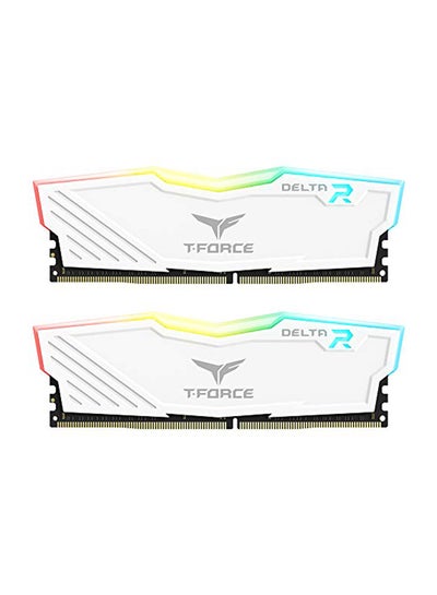 اشتري T-Force Delta RGB DDR4 Cl16 Desktop Memory White في الامارات