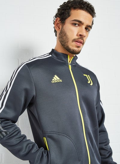Juventus Tiro Anthem Football Jacket Grey KSA | Riyadh, Jeddah | SIVVI