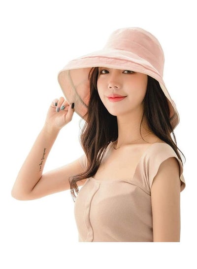 Buy Double-sided Women's Sunshade Hat in Saudi Arabia